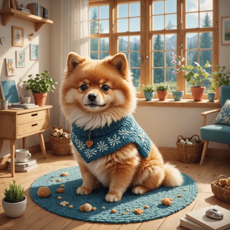 Очаровательный мир животных: от померанского шпица до кошек с голубыми глазами