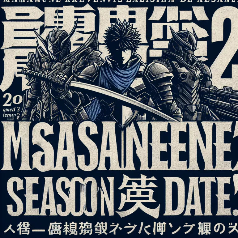 Месть Масамунэ: Ожидания и дата выхода второго сезона