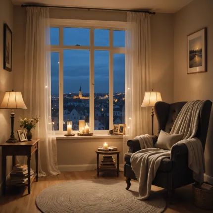 Идеальный вечер для тех, кто ищет спокойствие и наслаждается чтением