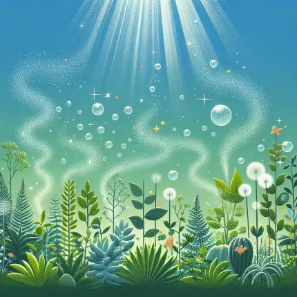 Растения и их роль в выделении кислорода