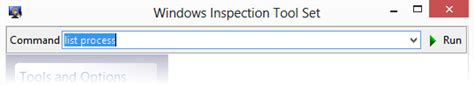 Windows Inspection Tool Set