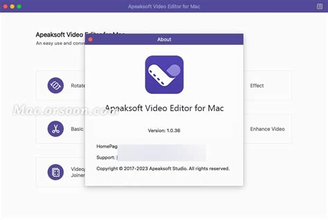 Apeaksoft Video Editor 1.0.52